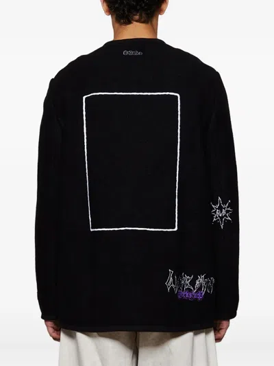 GHOST WRITER 排扣刺绣夹克