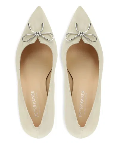 Peter Kaiser Bow-detail Block-heel Pumps