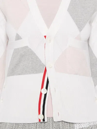 Thom Browne Kaschmirpullover Mit Argyle-muster In Multi
