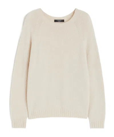 Weekend Max Mara Weekend Maxmara Ghiacci Jumper Ivory