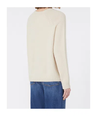 Weekend Max Mara Weekend Maxmara Ghiacci Jumper Ivory