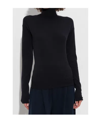 Dsquared2 Turtleneck Sweater In Black