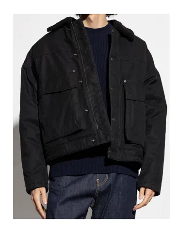 Dsquared2 Faux Fur-collar Bomber Jacket
