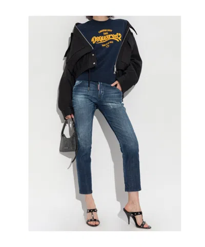 Dsquared2 Short-sleeved T-shirt In Blue