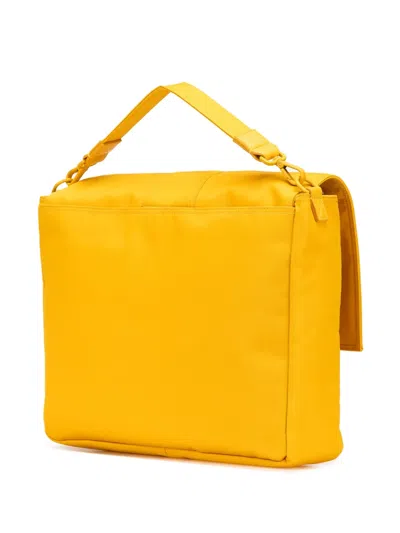 Pre-owned Fendi 2010-2025 Large Econyl Nylon Baguette Satchel