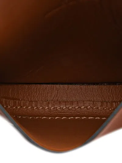 Pre-owned Loewe 2020 Mini Soft Calfskin Heel Pouch Crossbody Bag