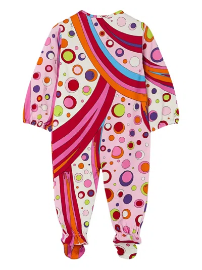 Pucci Junior Fontane-print Pajamas Set In Multi