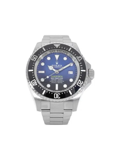 Pre-owned Rolex Sea-dweller 44mm In Silver