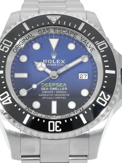 Pre-owned Rolex Sea-dweller 44mm In Silver