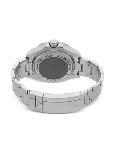 Pre-owned Rolex Sea-dweller 44mm In Silver