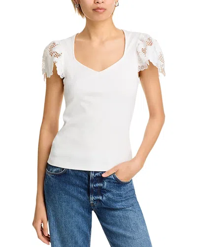 Generation Love Kika Lace Combo Top In White