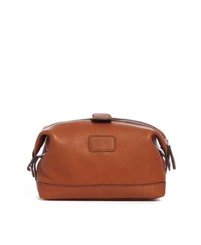Korchmar Ryder Toiletry Kit In Brown