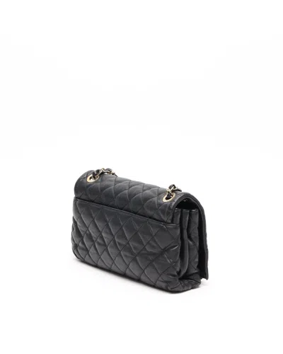 Pre-owned Chanel Medium Soft Elegance Bag In Black