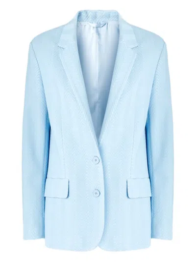 ZIGZAG-PATTERN BLAZER