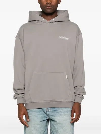 Represent Owners Club Hoodie In Gray