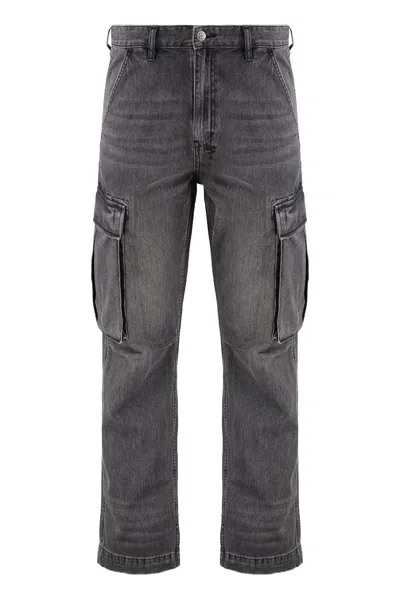 Ksubi Riot Cargo Jeans In Gray
