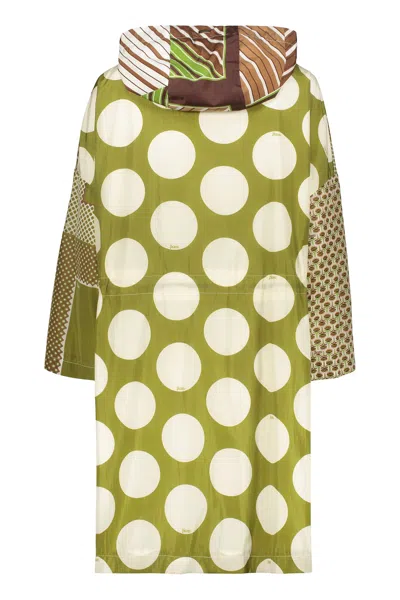 Herno Techno Fabric Jacket In Green