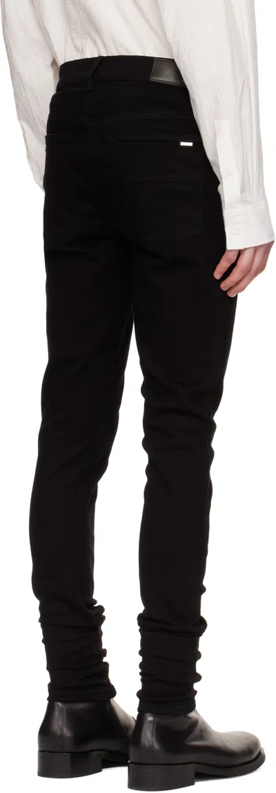 Amiri Stack Jeans In Black