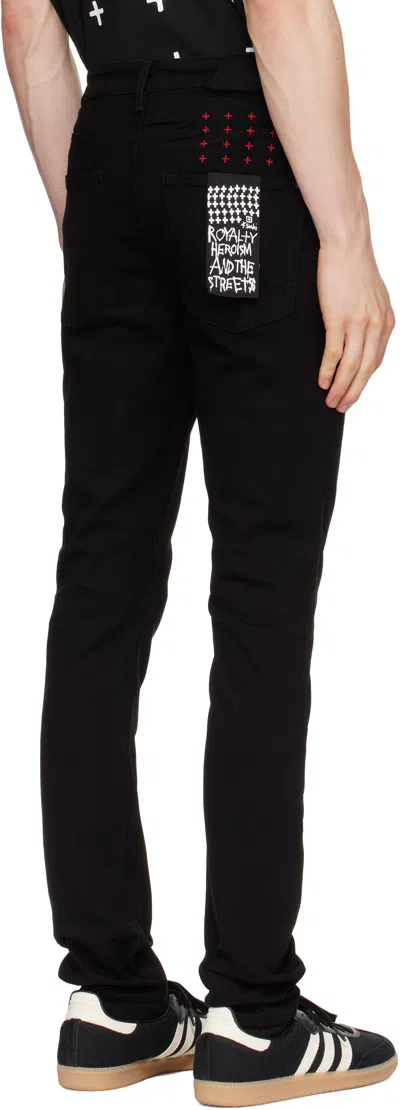 Ksubi Black Chitch Ace Jeans In Black