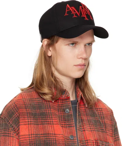 Amiri Man Hat Black Size Onesize Cotton