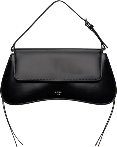 Abra Black Mini Heart Bag