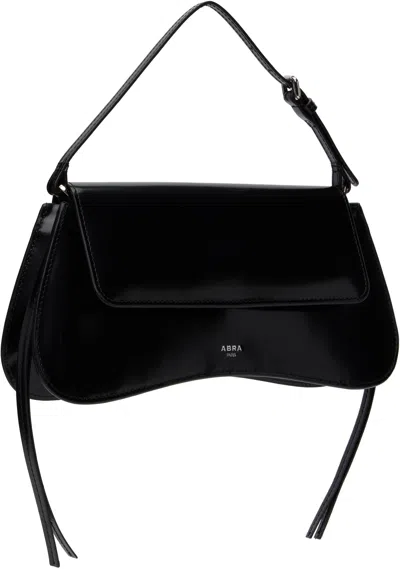 Abra Black Mini Heart Bag