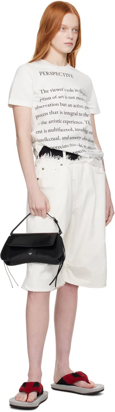 Abra Black Mini Heart Bag