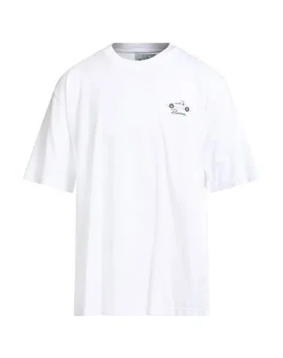 Riocam Man T-shirt White Size Xl Cotton