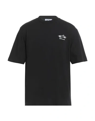 Riocam Man T-shirt Black Size Xl Cotton