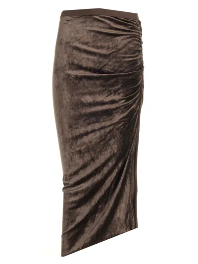 Rick Owens Svita Skirts Brown