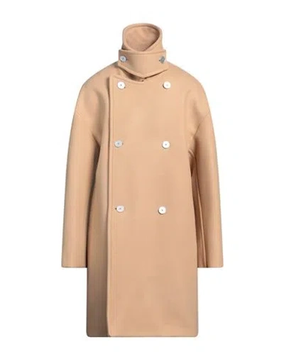 Jil Sander Man Coat Sand Size 40 Wool