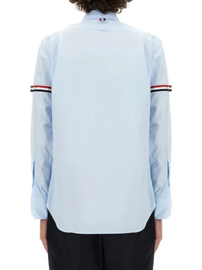 Thom Browne Striped Buttoned Shirt