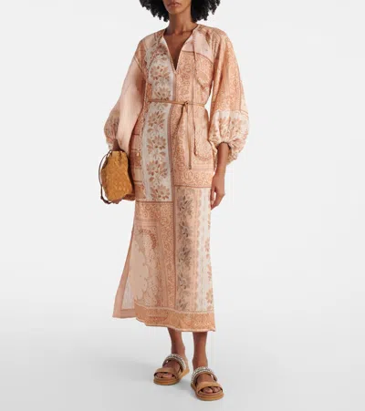 Jimmy Choo Jadi Crystal-embellished Suede Slides In Brown