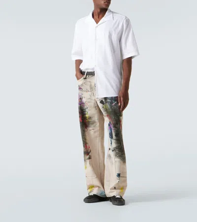 Acne Studios Baggy Fit Jeans - 1981 In Multi