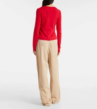 SERUNI棉质针织T恤