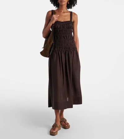 MILLER 25绒面革夹趾凉鞋