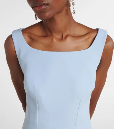 缀饰披肩长礼服