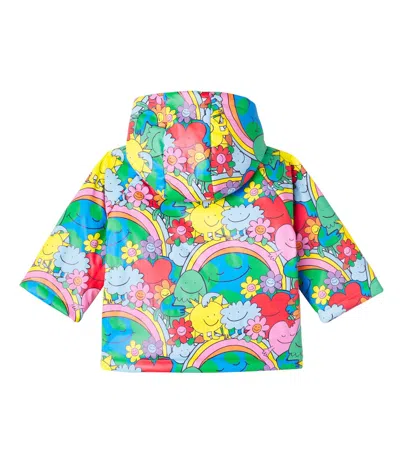Stella Mccartney Printed Raincoat In Multi