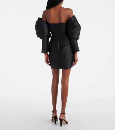 Solace London Freja Mini Dress In Black