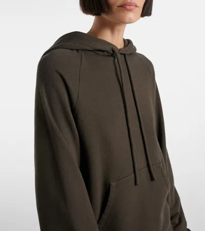 The Row Timia Sweatshirt In Cotton And Cashmere In Green