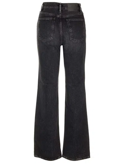 Acne Studios Black Regular-fit 1977 Jeans In Black
