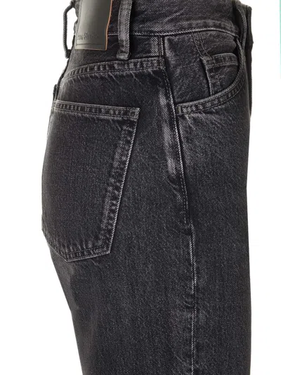 Acne Studios Black Regular-fit 1977 Jeans In Black