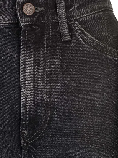 Acne Studios Black Regular-fit 1977 Jeans In Black