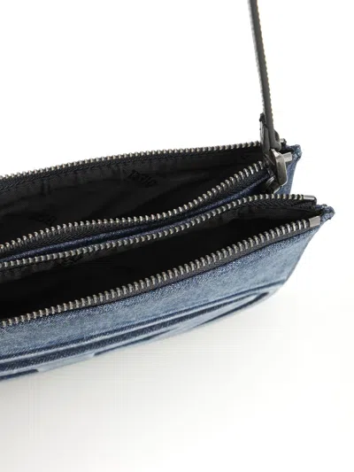 Diesel 1dr Twin Shoulder Bags Light Blue