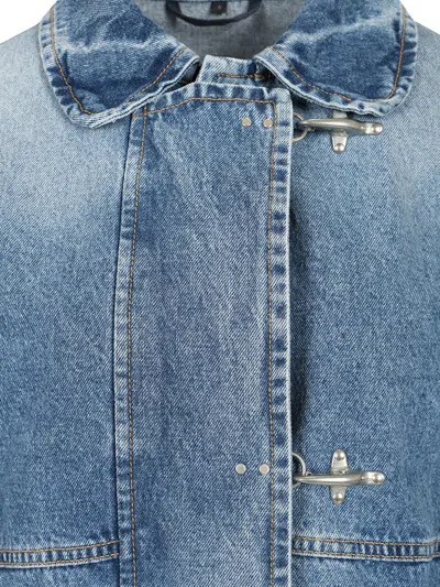 Fay 3 Ganci Jackets Light Blue In Blue