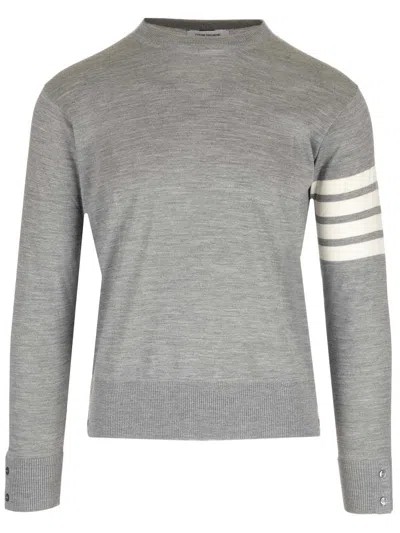 Thom Browne 4-bar Crew Neck Jumper