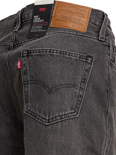Levi's 568™ Loose Straight Jeans Black In Black