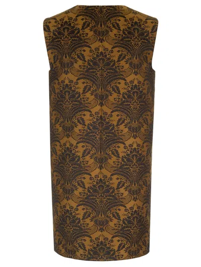 Max Mara A-line Sleeveless Dress Dresses Multicolor