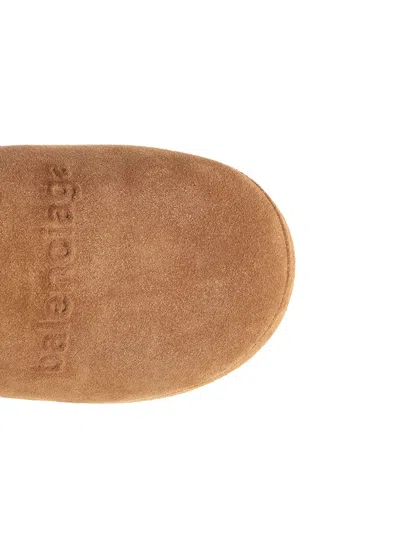 Balenciaga Alaska Suede Slippers