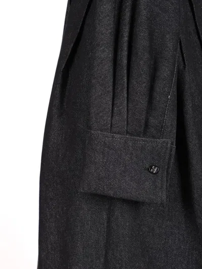 Max Mara Go Belted Waist Midi Dress With Long Sleeves